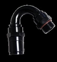 #12 MALE RAD. FITTING X 150 RACE-RITE CRIMP-ON HOSE END