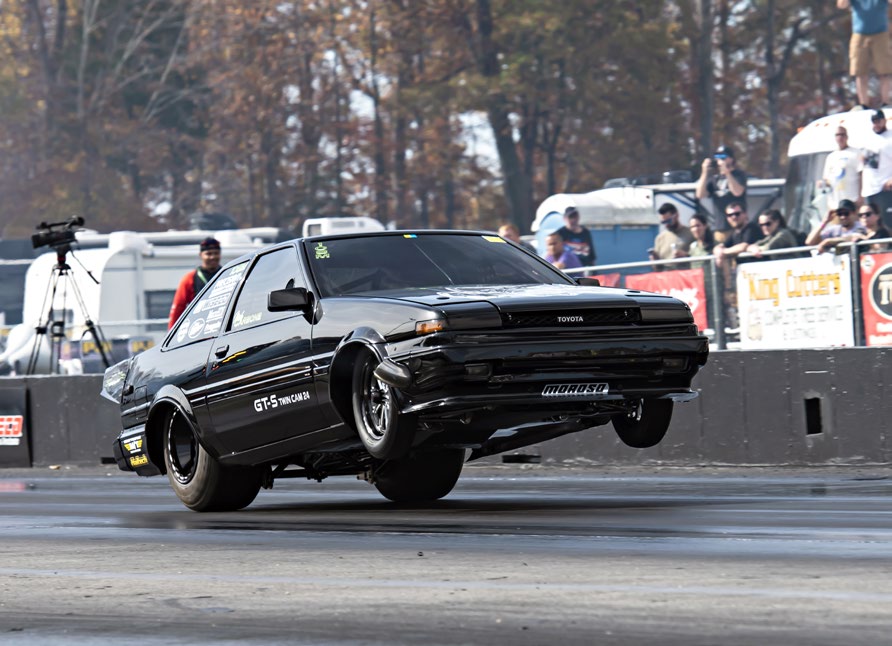 #8 MALE RAD. FITTING X 60 PRO-FLOW HOSE END  BLACK