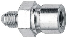 #4 X 3/8 - 24 I.F. TUBING ADAPTER - STEEL