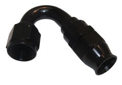 #6 RACE-RITE,  REUSABLE PTFE HOSE END, 45 DEGREE