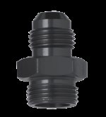 #6 X 9/16-24 MALE ADAPTER-HOLLEY   CLEAR
