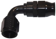 #6 RACE-RITE,  REUSABLE PTFE HOSE END, 90 DEGREE