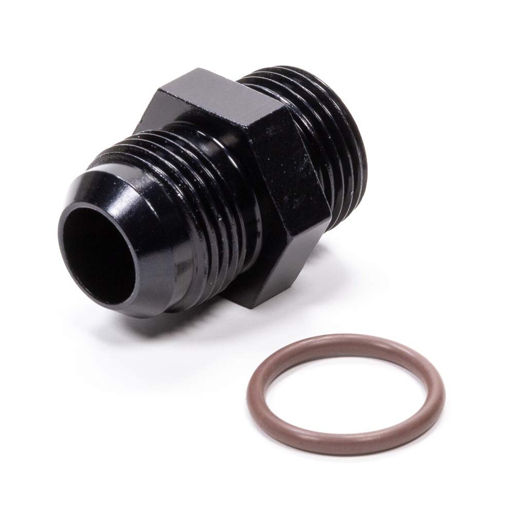 #4 PTFE EXT BLACK HOSE ASSEMBLY STR X 90 36"