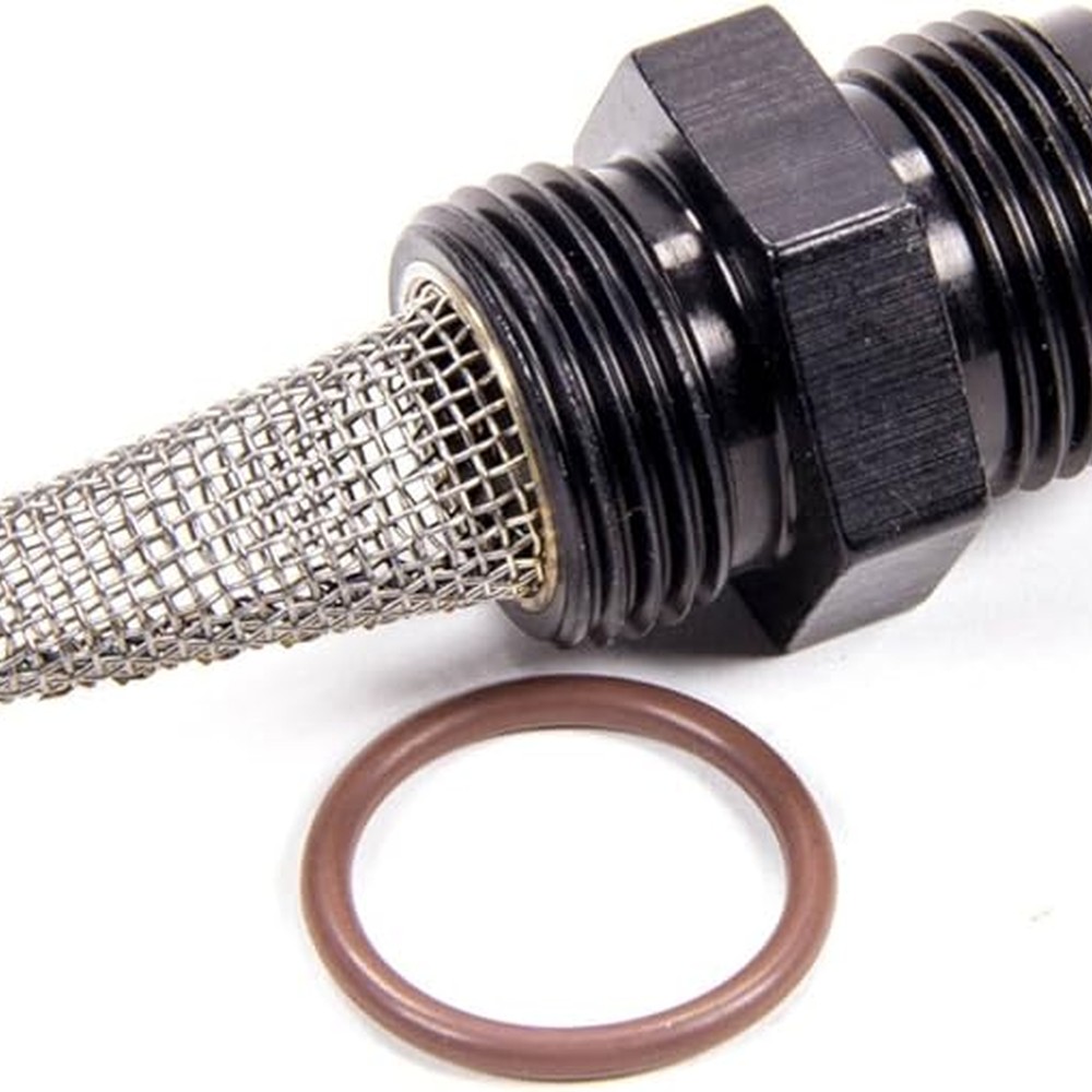 #12 X 1 1/16-12 (12) FILTER FITTING  BLACK