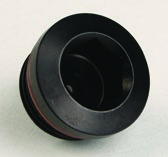 #12 (1 1/16-12) SOCKET HEX PORT PLUG, BLACK
