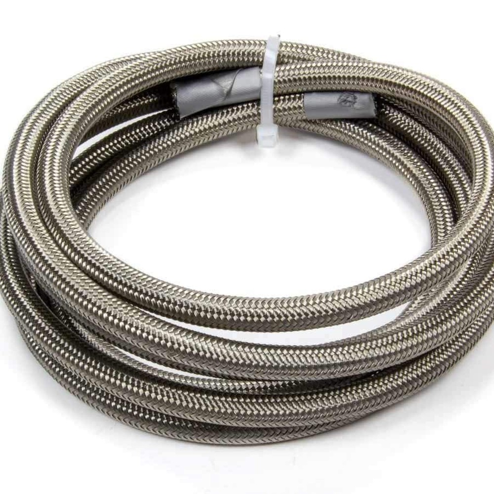 #8 EXT BLACK PTFE HOSE ASSY STR X 90 72"