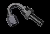 #6  150 DEGREE, EZ STREET HOSE END, BLACK