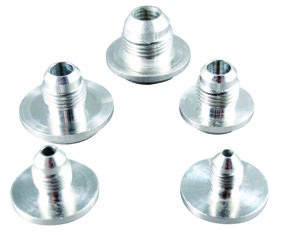 #10 AN X 5/8 HOSE BARB  BLACK