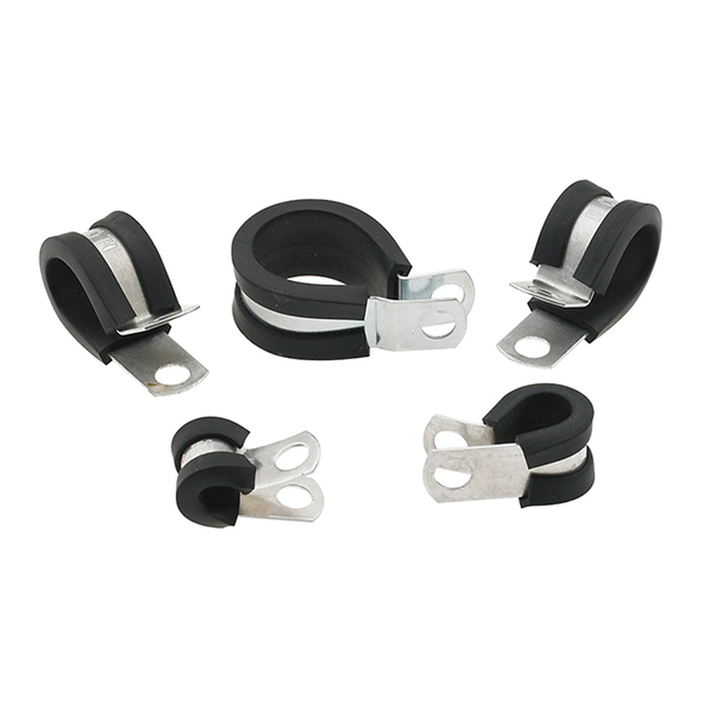 1/4" (.250") PADDED LINE CLAMPS BAG OF 10 PCS