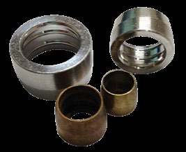 #3 STRAIGHT HOSE END - ALUM