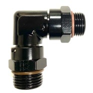 #10 (7/8-14) X #12 (1 1/16-12) ORB, 90 DEGREE SWIVEL ADP