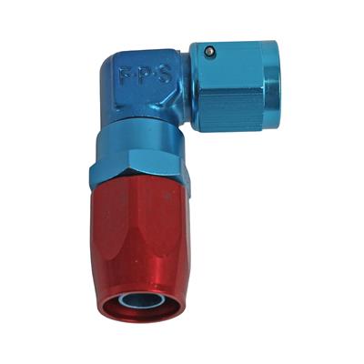 #6 X 90 LOW PROFILE FORGED HOSE END