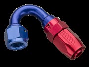 #12 FEM X #16 HOSE, 150 DEG, EXPANDING HOSE END, BLACK