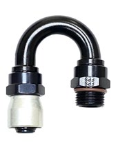 #10 MALE RAD. FITTING X 180 SPORT  CRIMP HOSE END