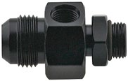 #12 BYPASS RETURN INLET FITTING - BLACK