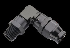 8AN 90 Degree Real Street Hose End x 1/2" NPT